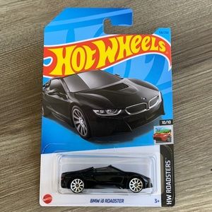Hot Wheels Car Black BMW I8 HW Roadster Hotwheels Beamer Mainline 2023 New